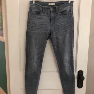 Madewell High Rise Skinny Jeans